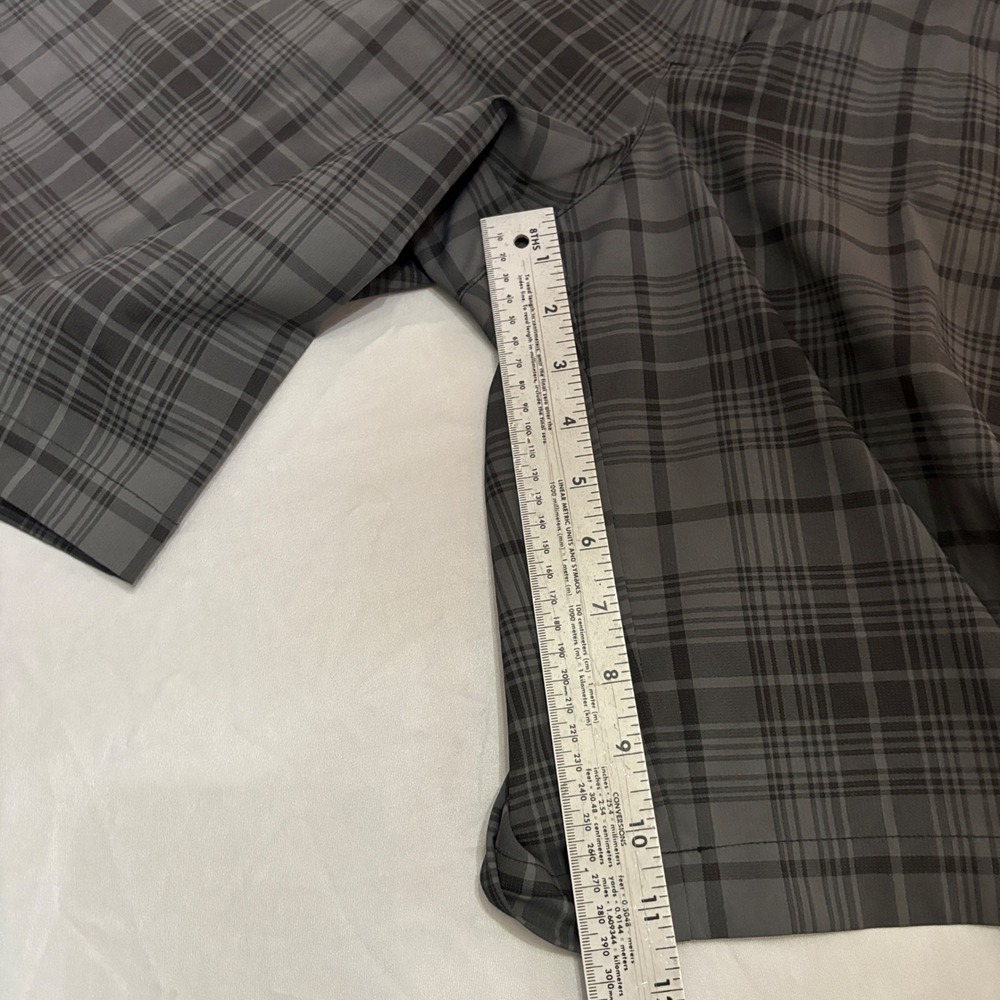 Nike Golf Shorts Mens 36 Grey Plaid Dri-FIT Tour Performance 509182-010 - Picture 13 of 14